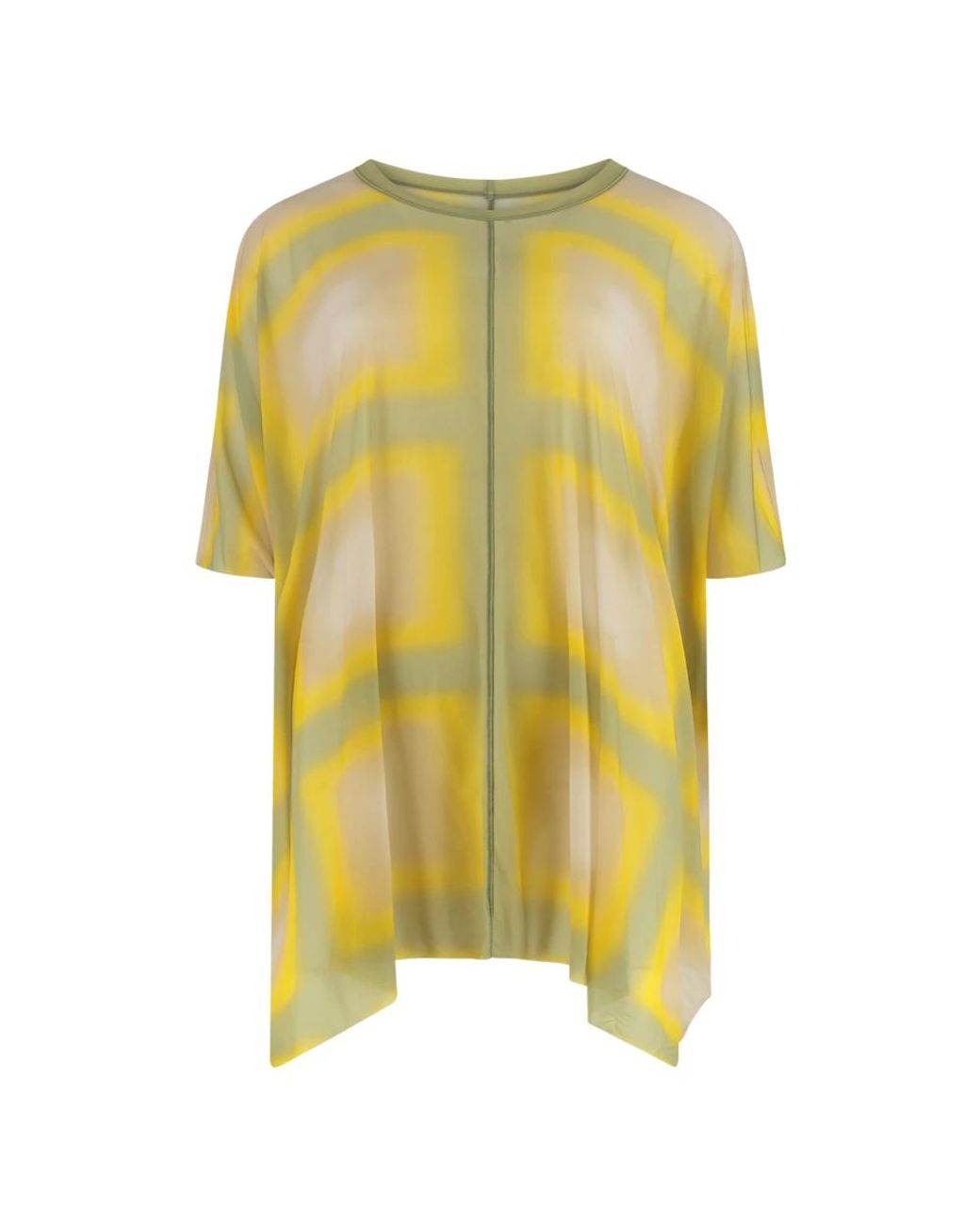 Rick Owens Yellow Blouses