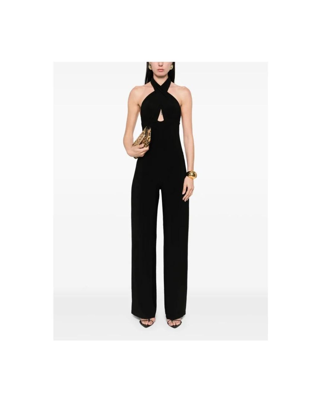 Norma Kamali Black Jumpsuits