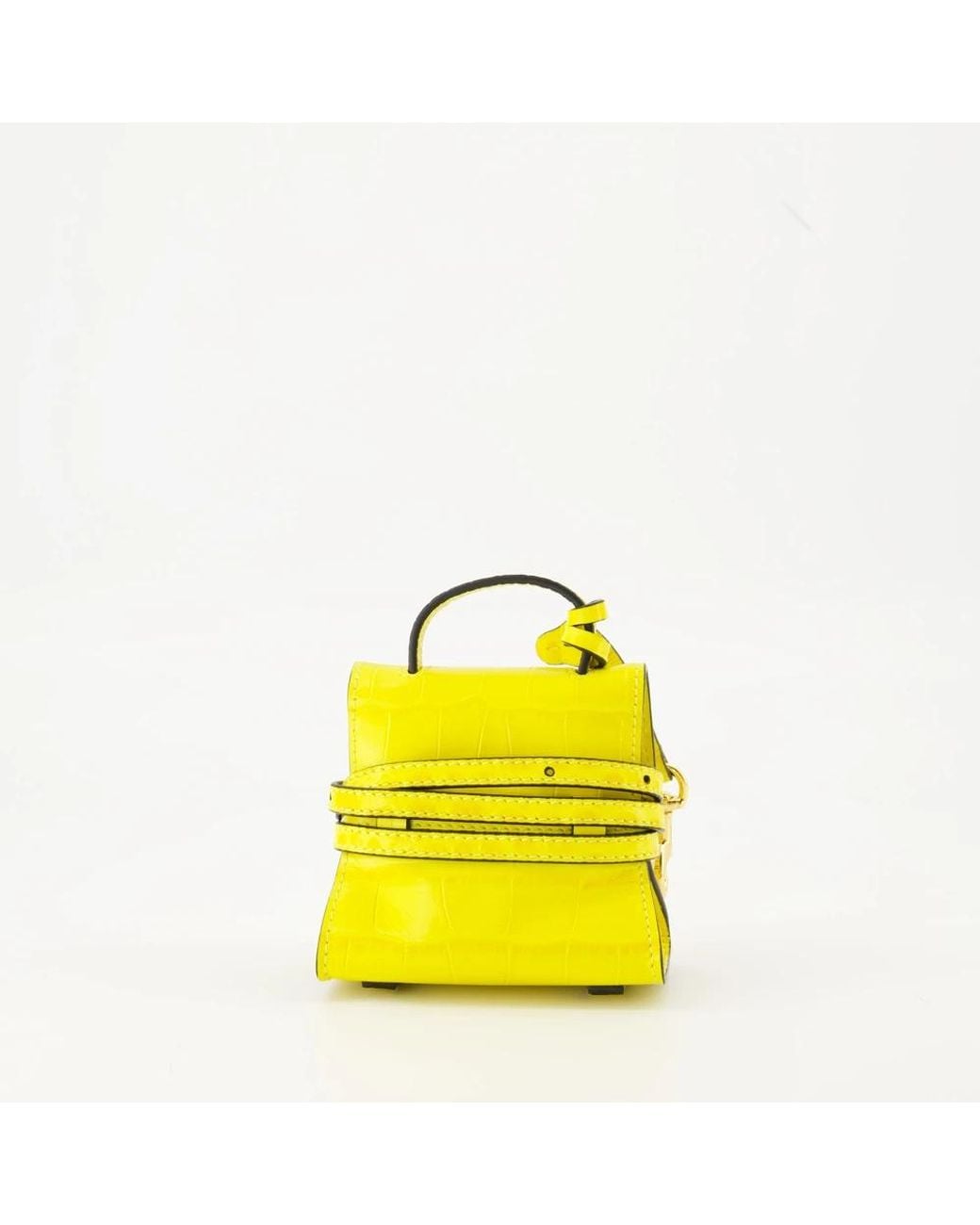 Moschino Yellow Handbags