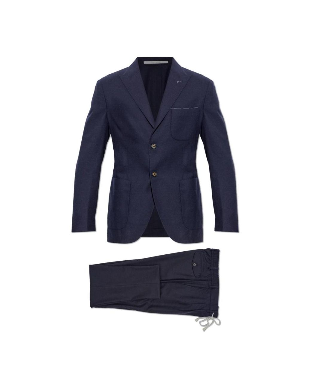 Single Breasted Suits Eleventy pour homme en coloris Blue