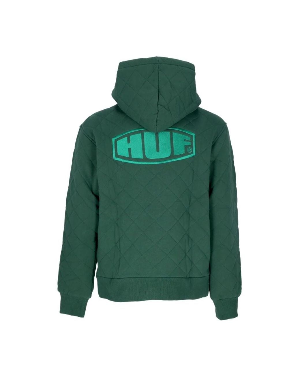 Zip-Throughs di Huf in Green da Uomo