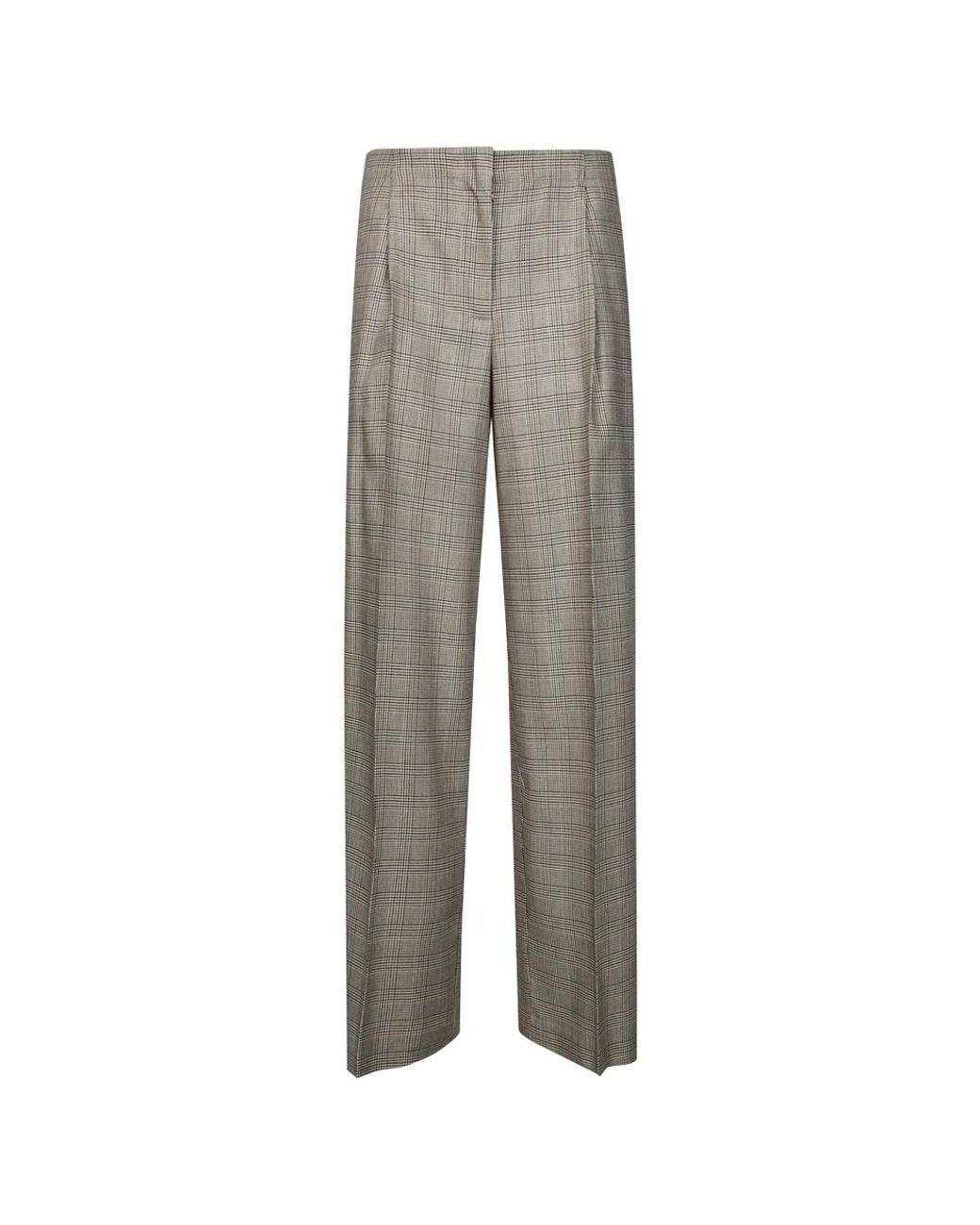 8pm Gray Wide Trousers