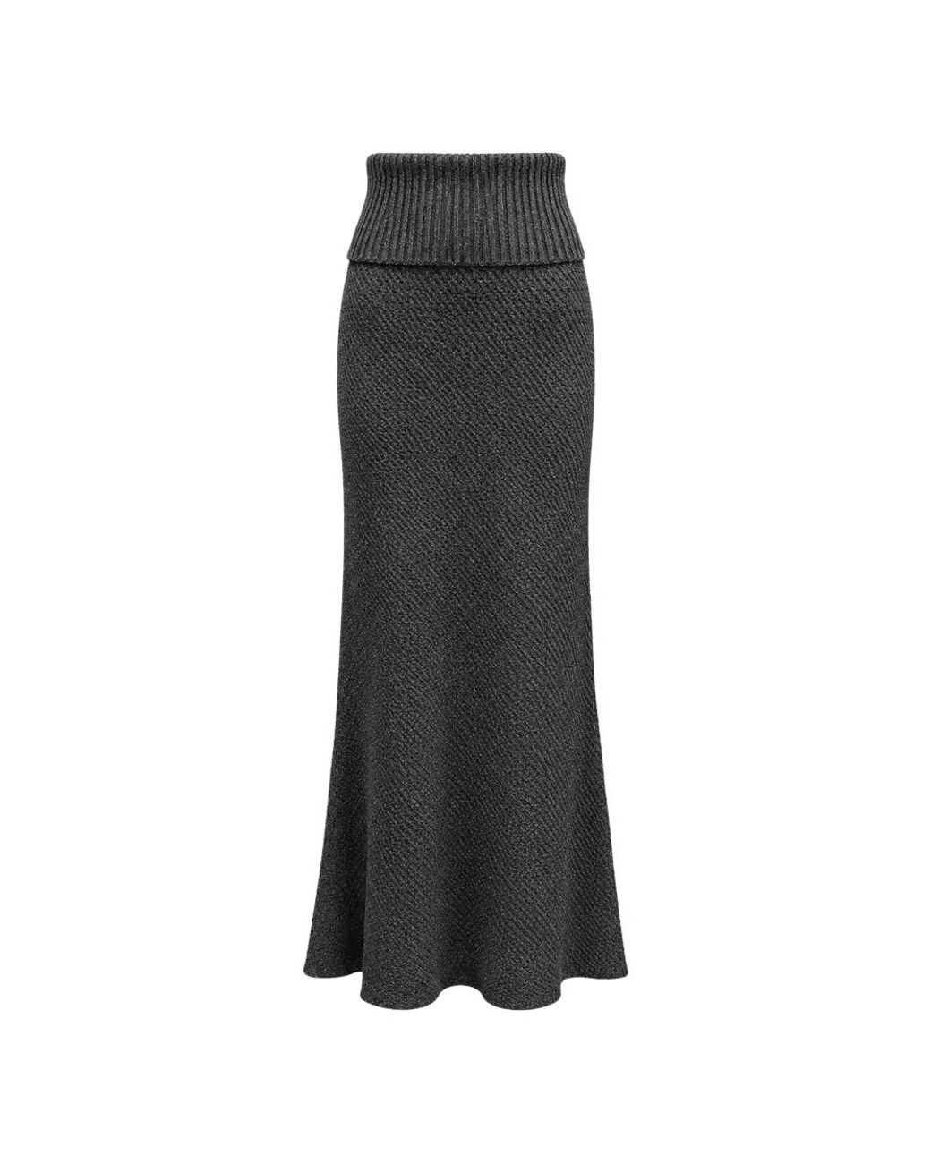 Akep Black Maxi Skirts