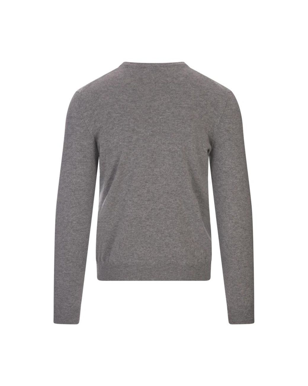 Fedeli Gray Cashmere Knitwear for men