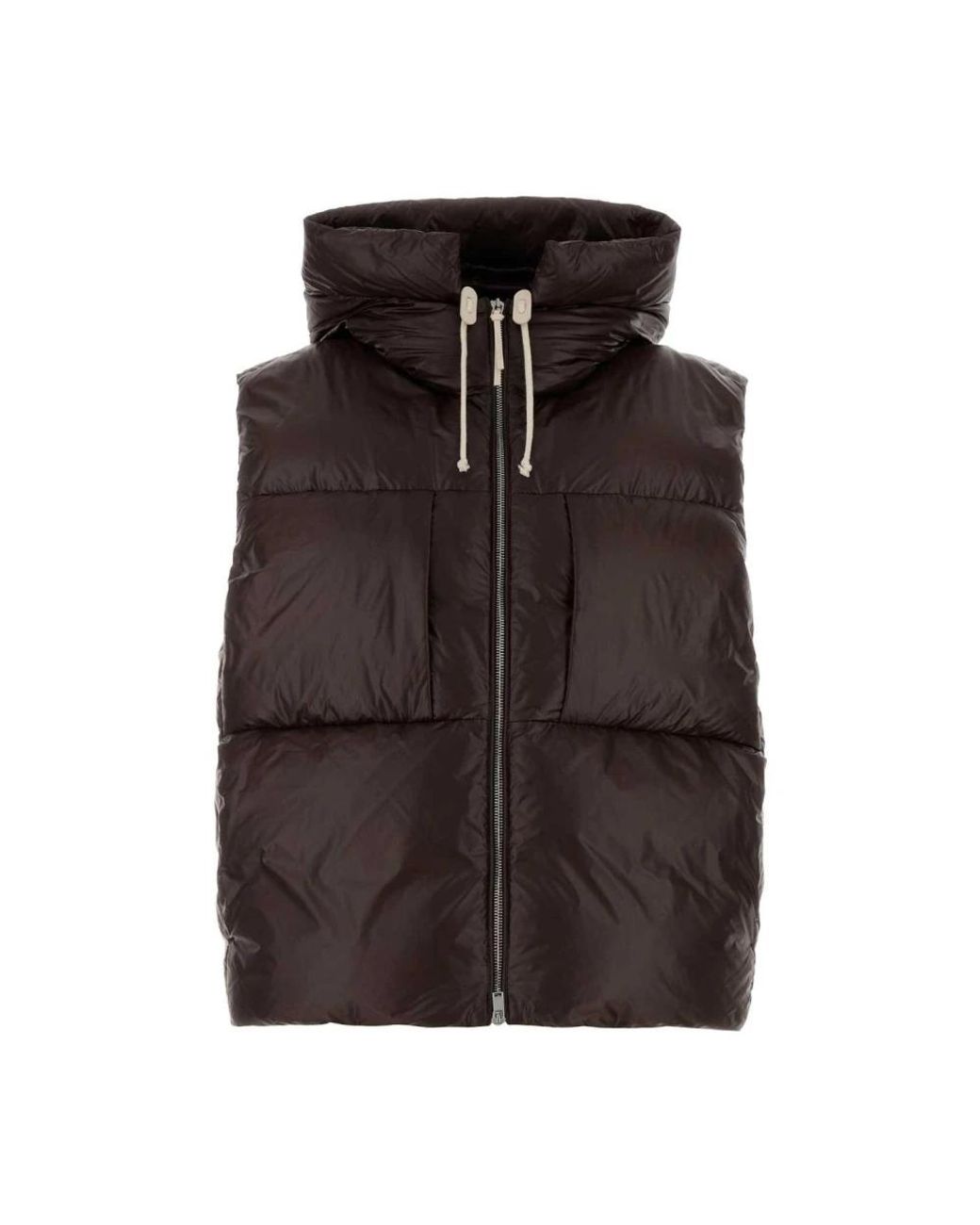 Vests di Jil Sander in Brown