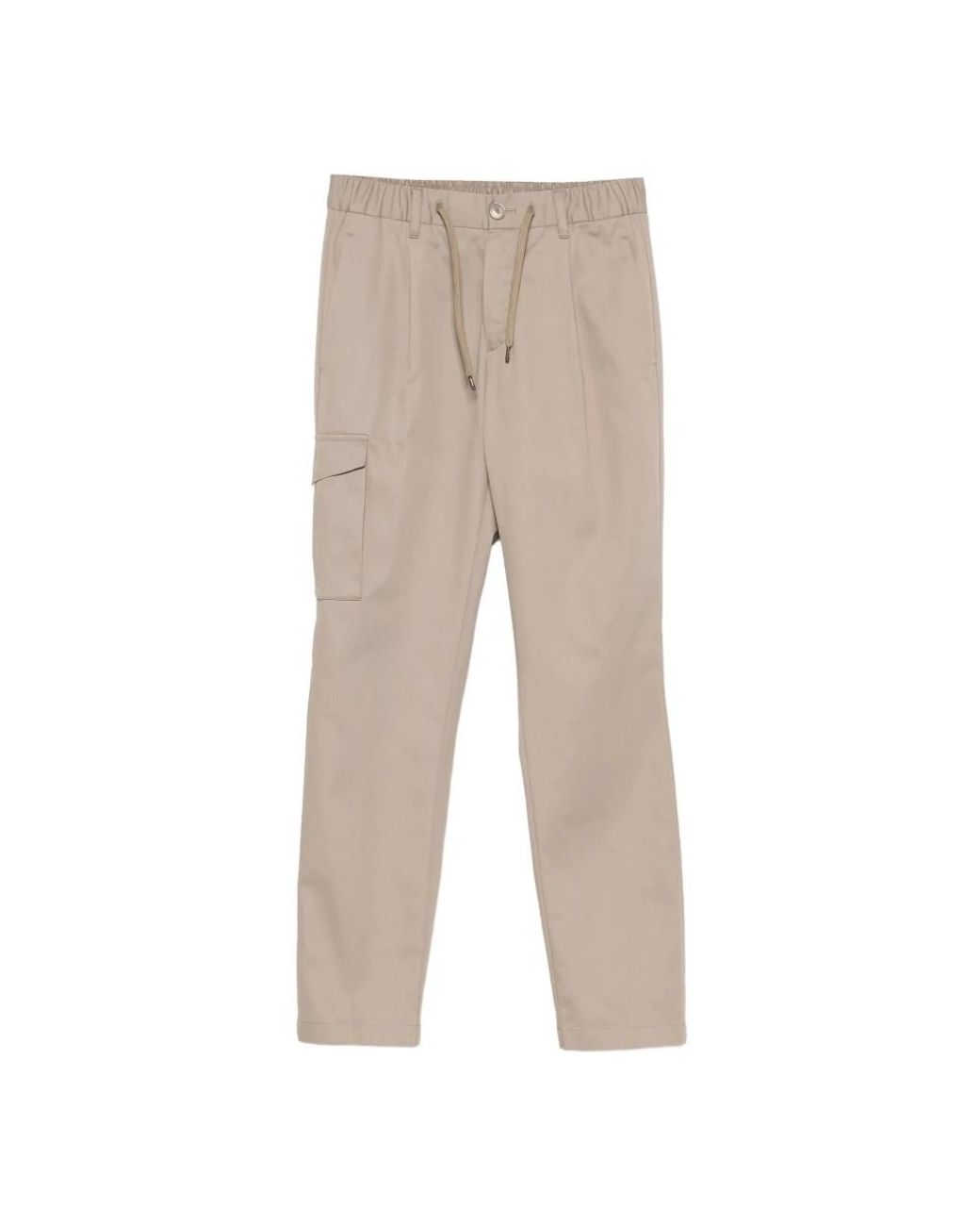 Herno Natural Straight Trousers for men