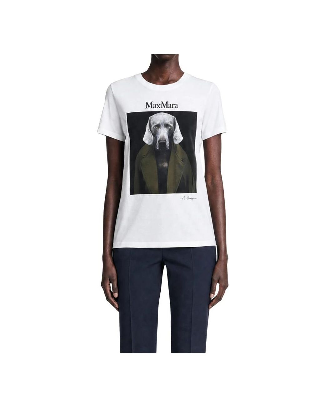 Max Mara White T-Shirts