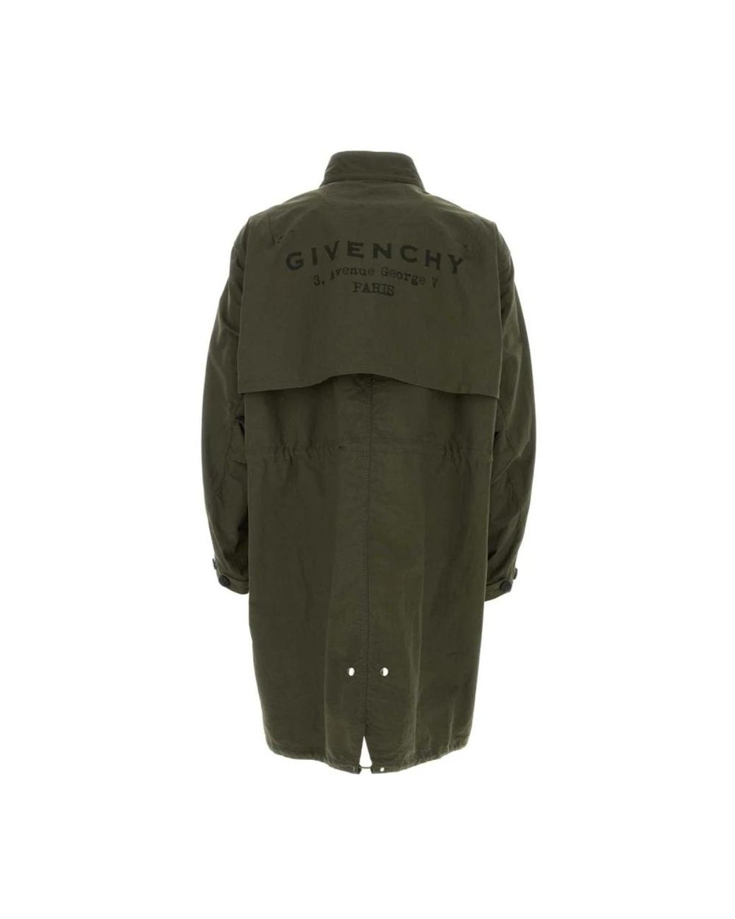 Givenchy Green Parkas for men