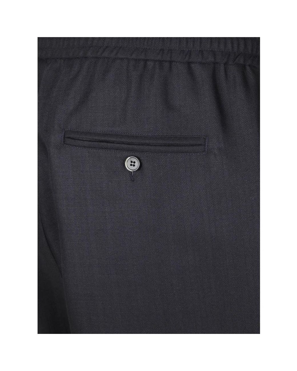 Barena Blue Suit Trousers for men