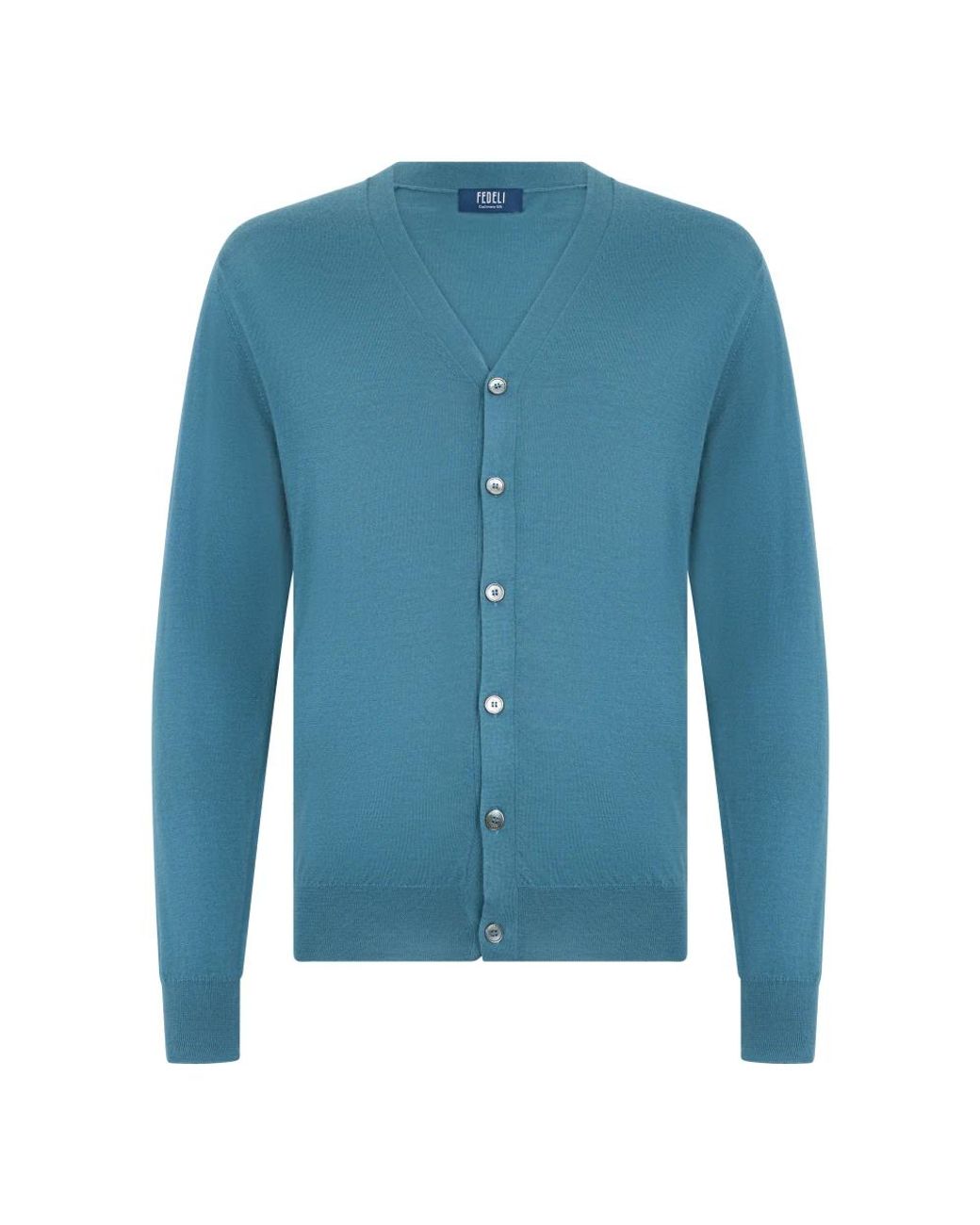 Cardigans Fedeli de hombre de color Blue