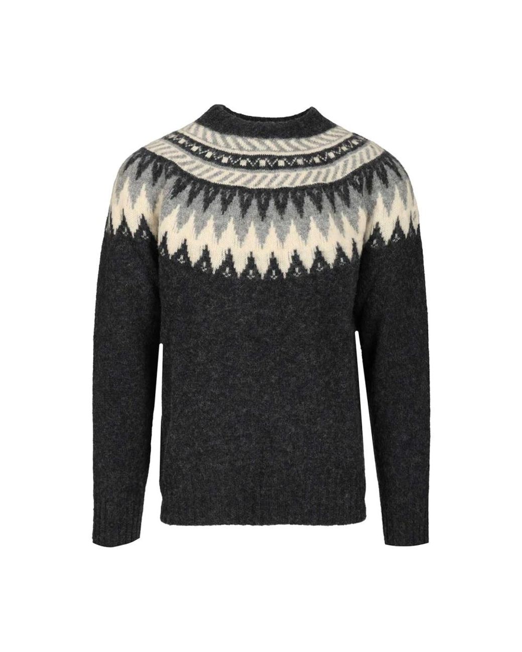 Howlin' By Morrison Gray Round-Neck Knitwear for men