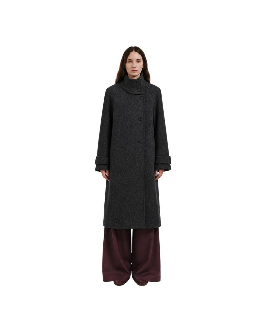 Pomandère Black Single-Breasted Coats