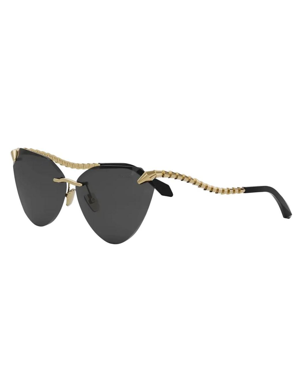 BVLGARI Gray Sunglasses