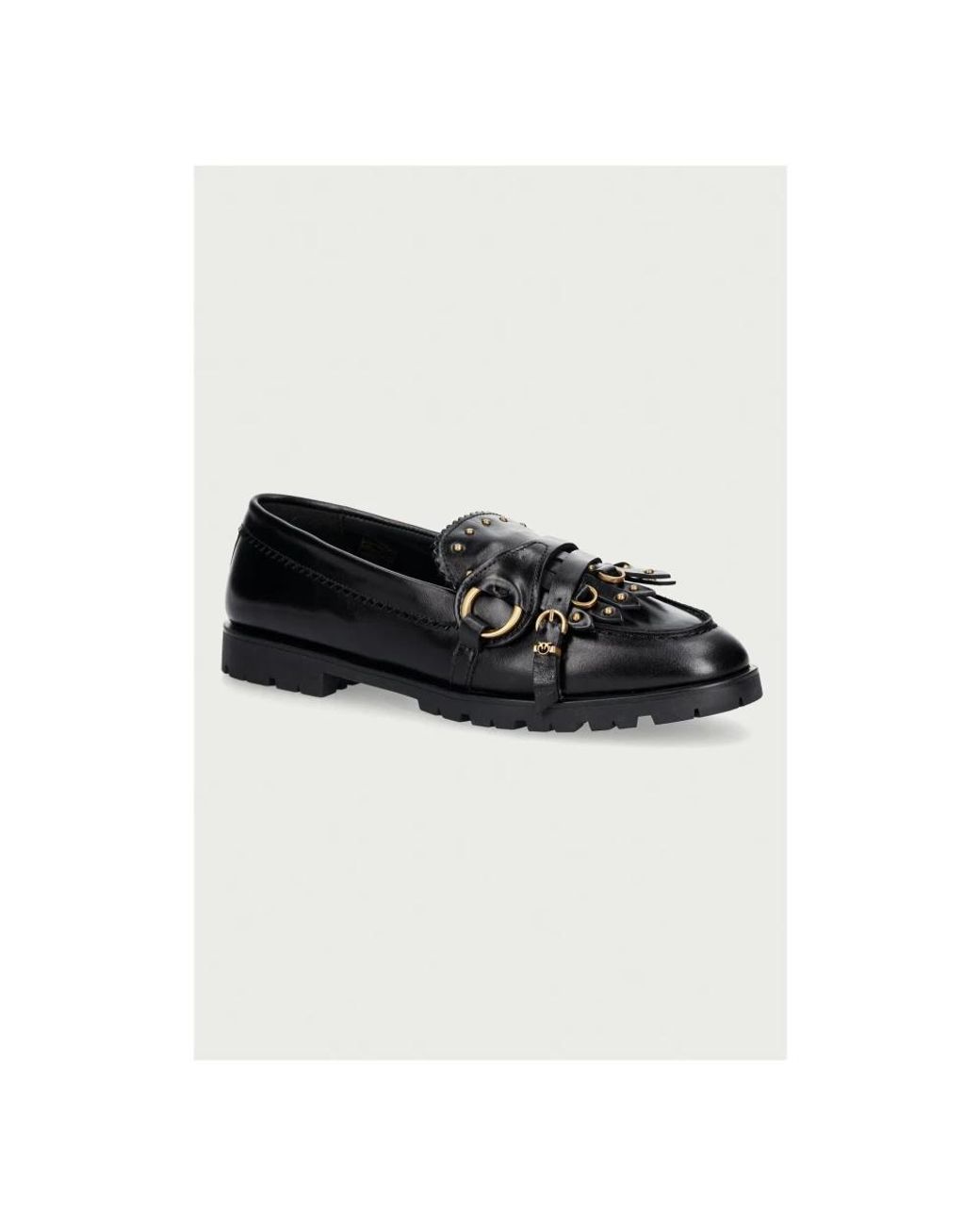 Pinko Black Loafers
