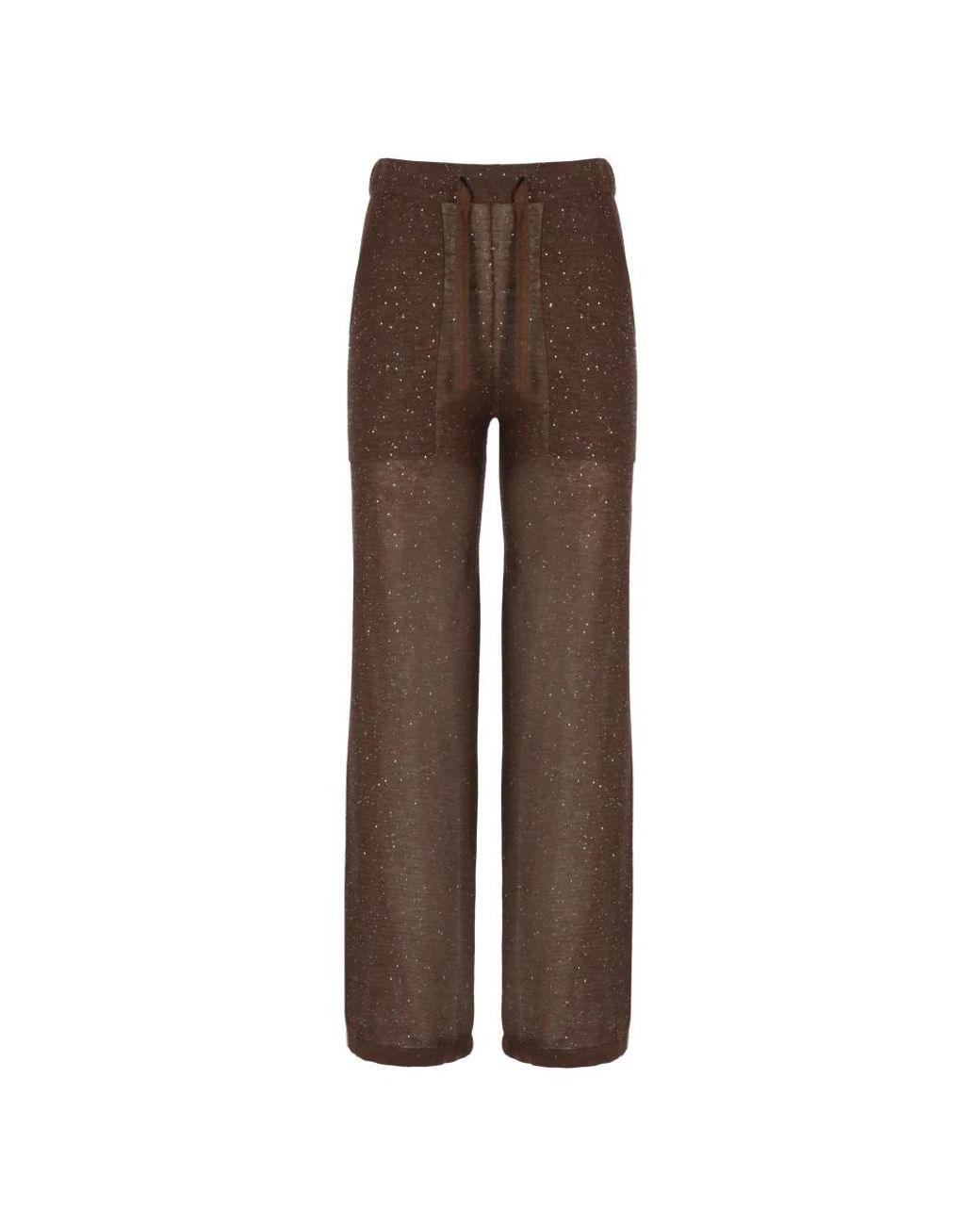 Kangra Brown Wide Trousers