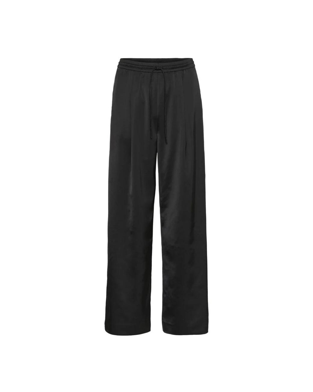 Gestuz Black Straight Trousers