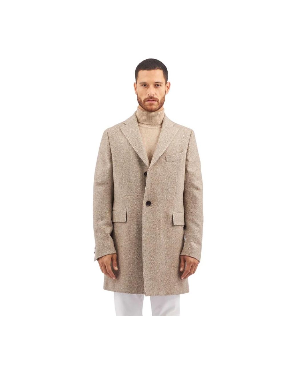 Brooks Brothers Brown Single-Breasted Coats for men