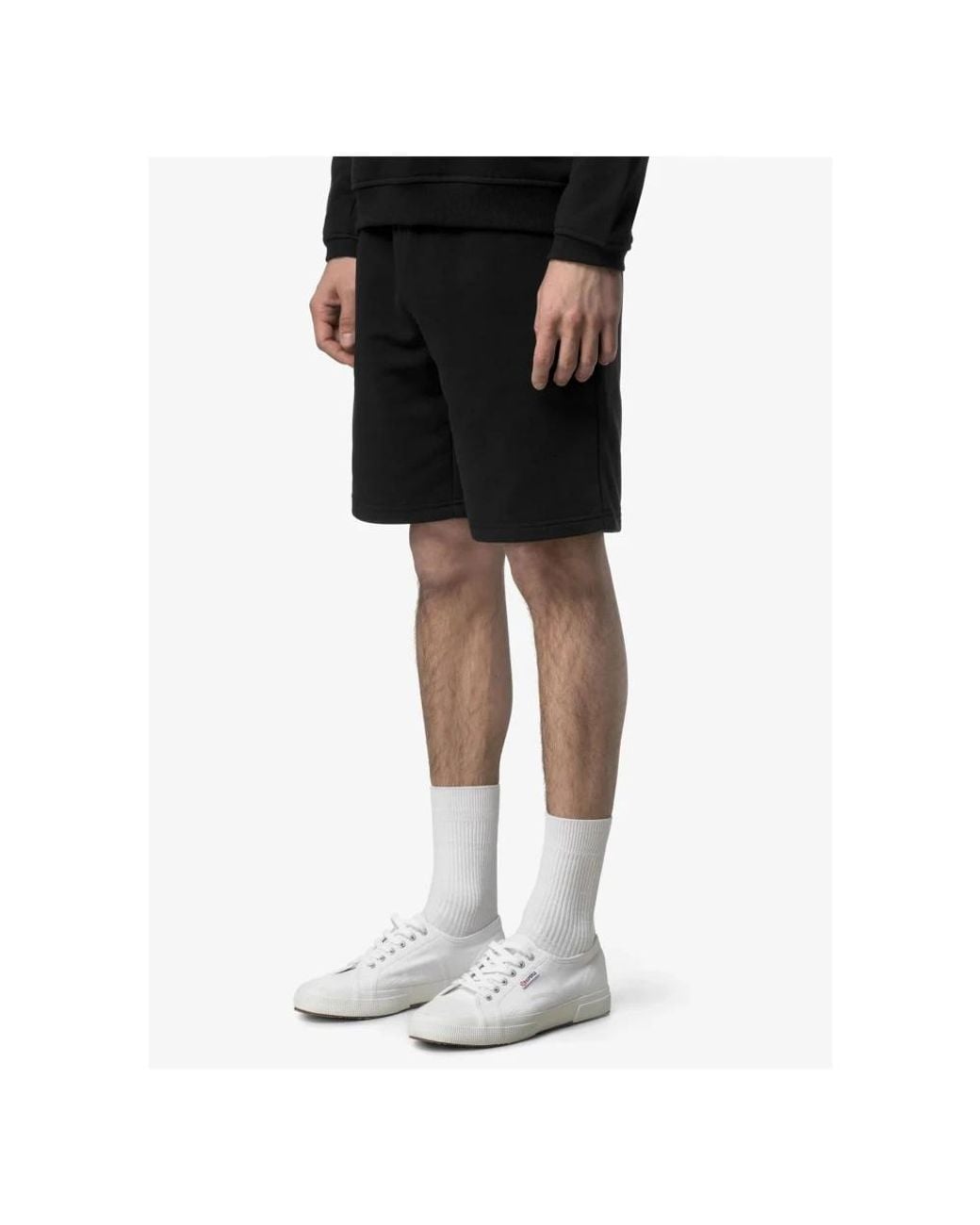 K-Way Black Casual Shorts for men