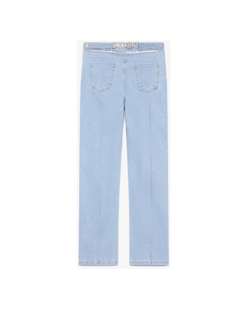 Gcds Blue Straight Fit Jeans