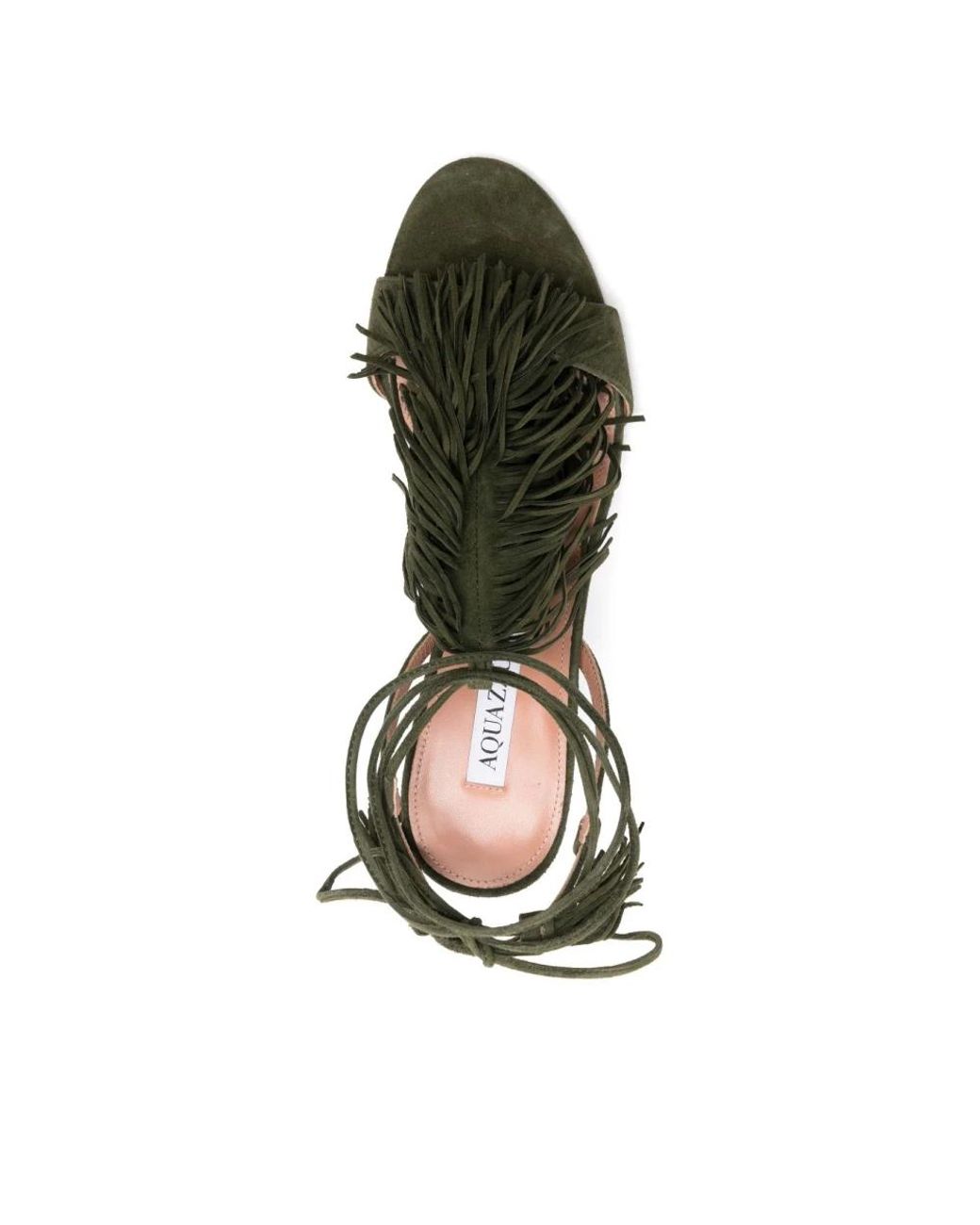 Aquazzura Green High Heel Sandals
