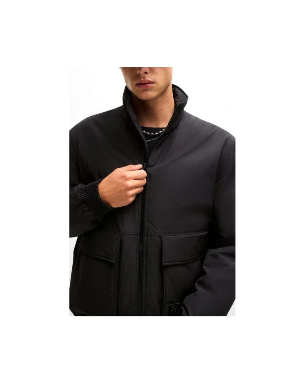 Light Jackets HUGO pour homme en coloris Black