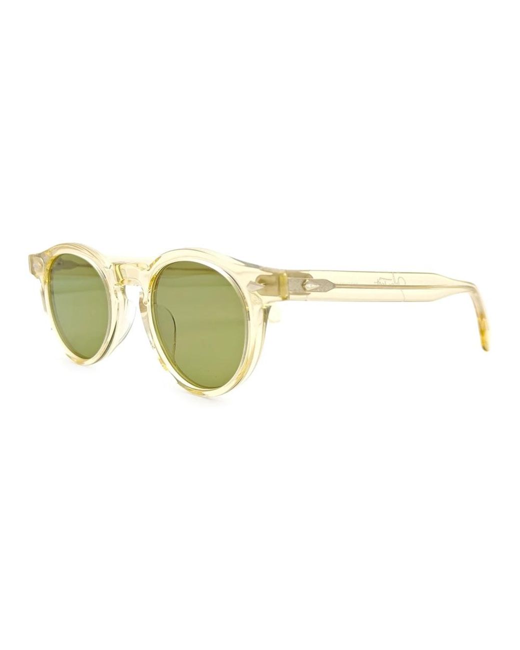 JULIUS TART Green Sunglasses
