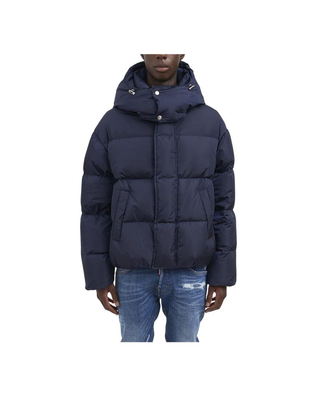 DSquared² Blue Winter Jackets for men