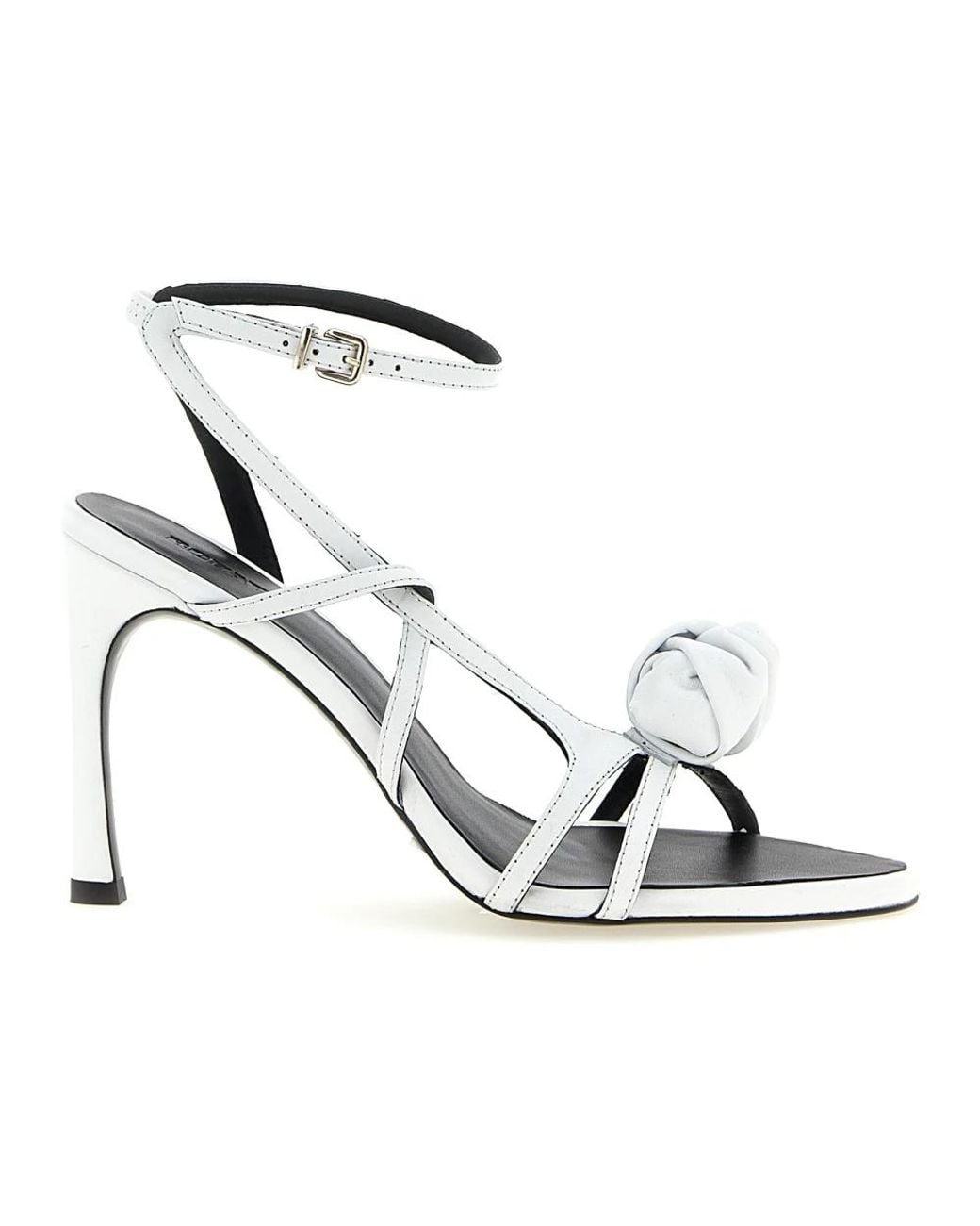 ROTATE BIRGER CHRISTENSEN White High Heel Sandals