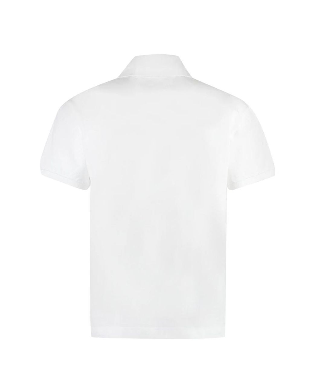 Palm Angels White Polo Shirts for men