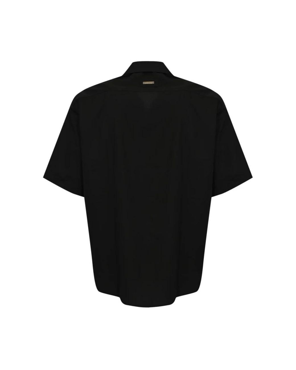 Paolo Pecora Black Short Sleeve Shirts for men