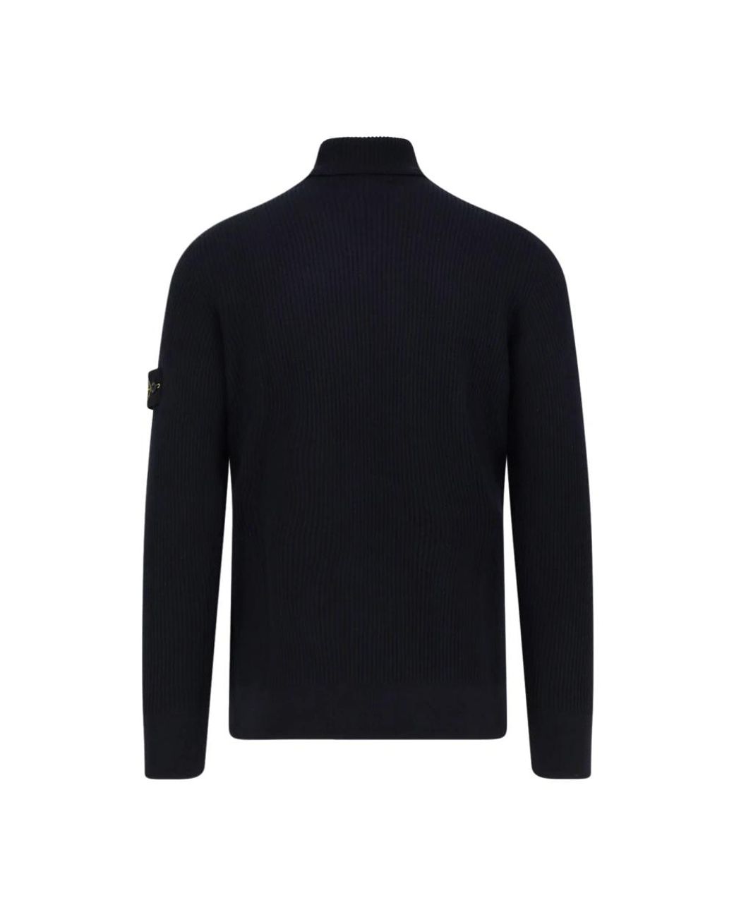 Stone Island Black Turtlenecks for men