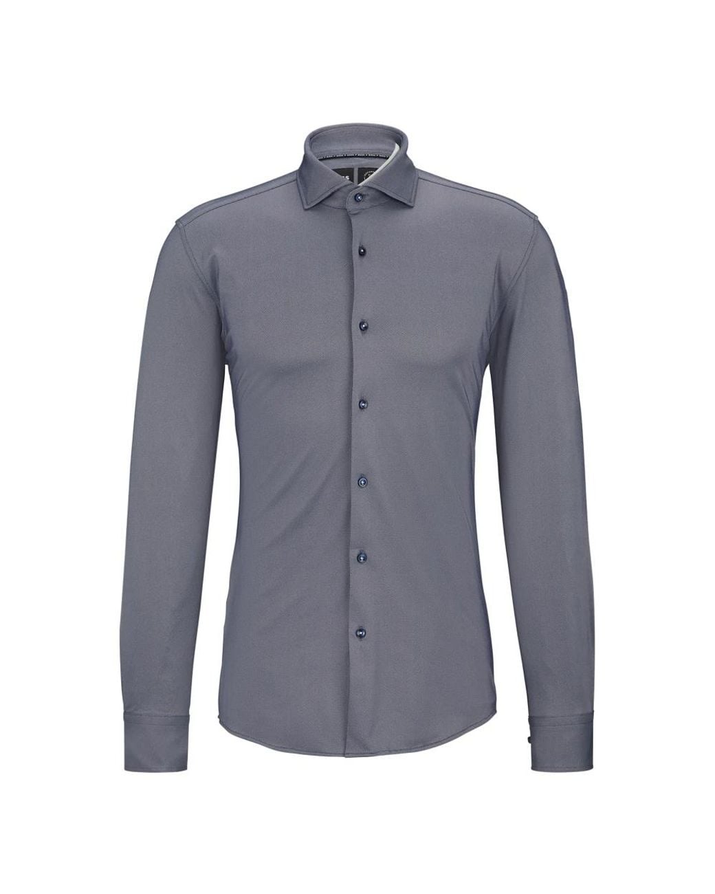 Boss Blue Casual Shirts for men