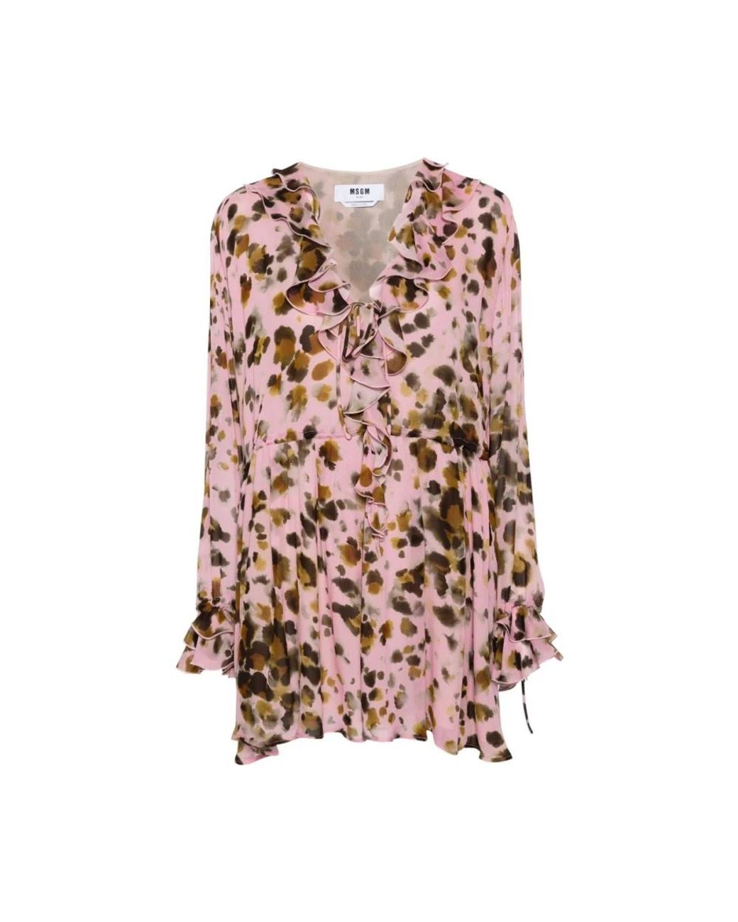 MSGM Pink Blouses