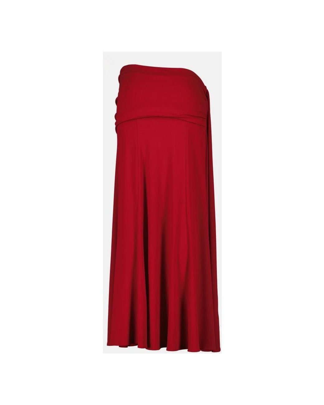 Maxi Skirts Rabanne de color Red
