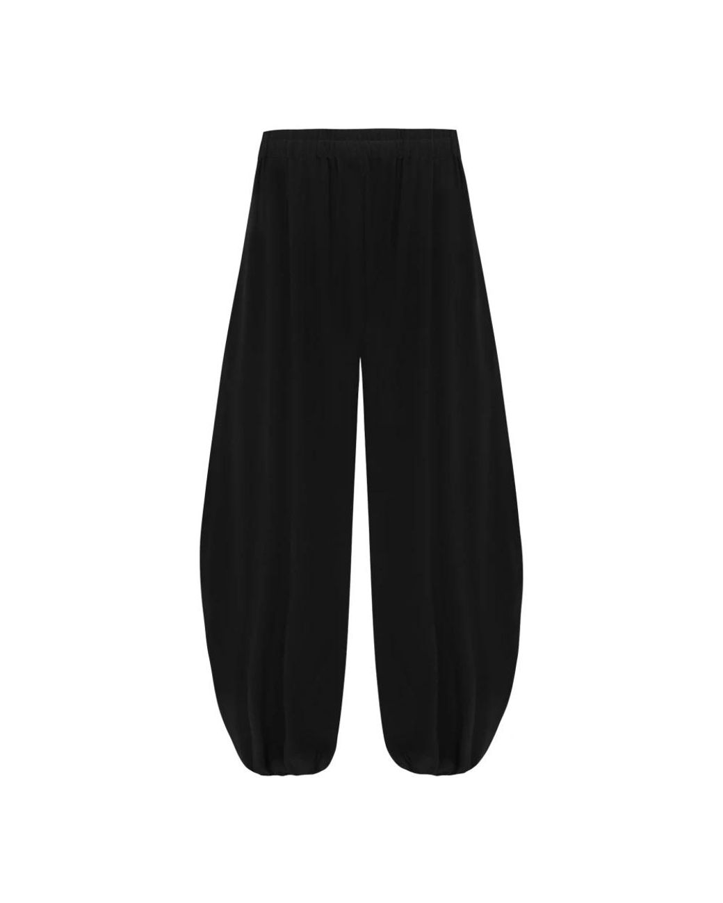 Cortana Black Tapered Trousers