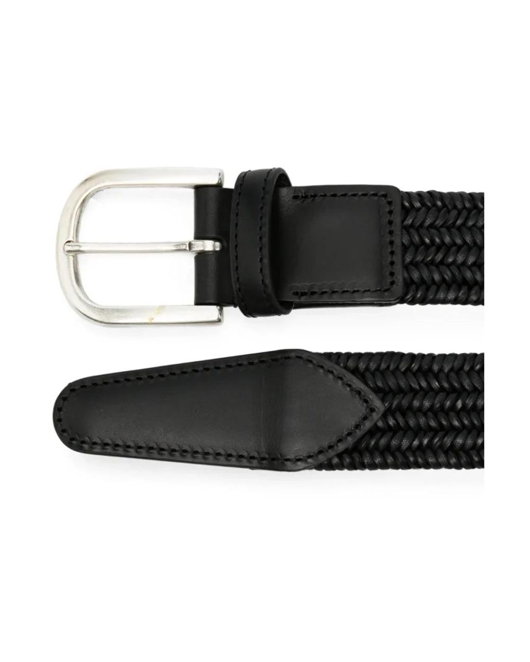 Canali Black Belts for men