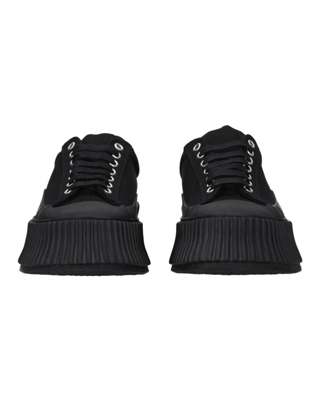 Jil Sander Black Sneakers