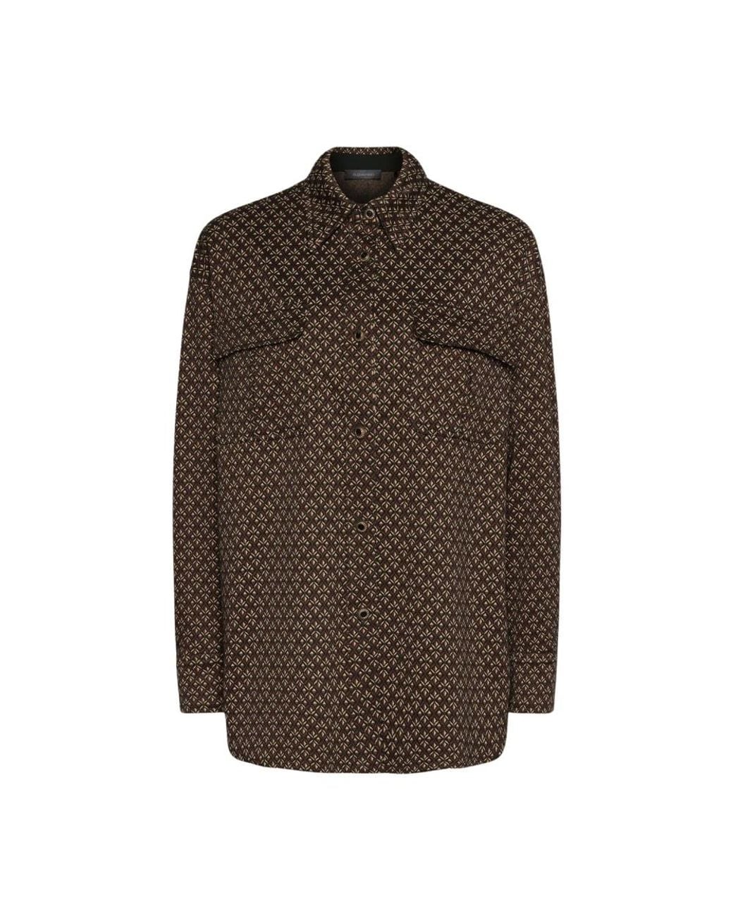 Light Jackets Elena Miro en coloris Brown