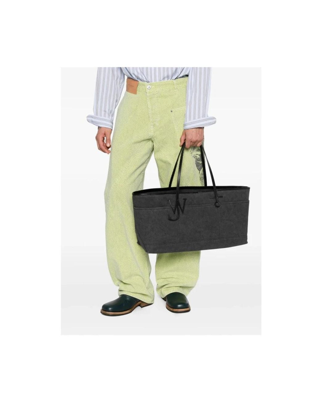 J.W. Anderson Black Shopping Bags for men