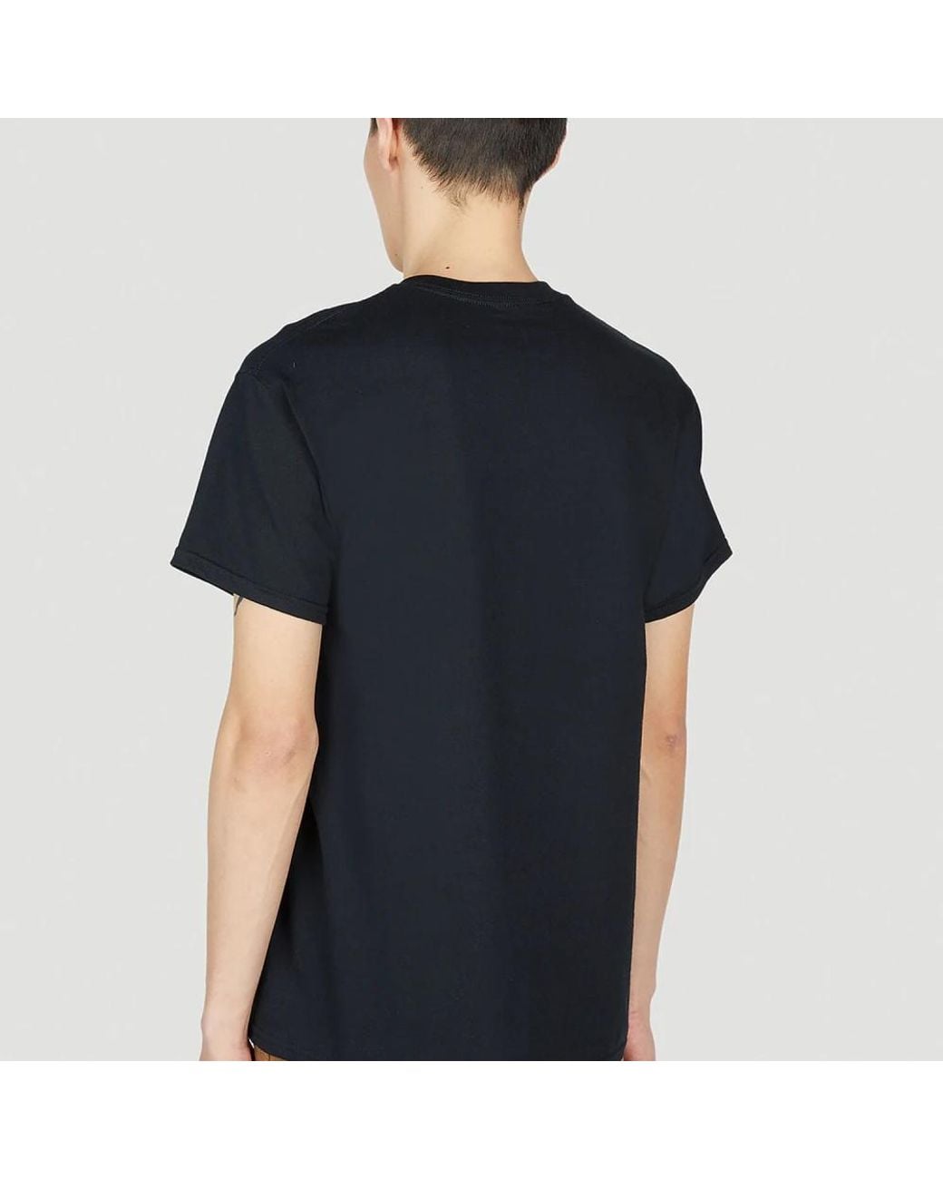 DTF.NYC Black T-Shirts for men