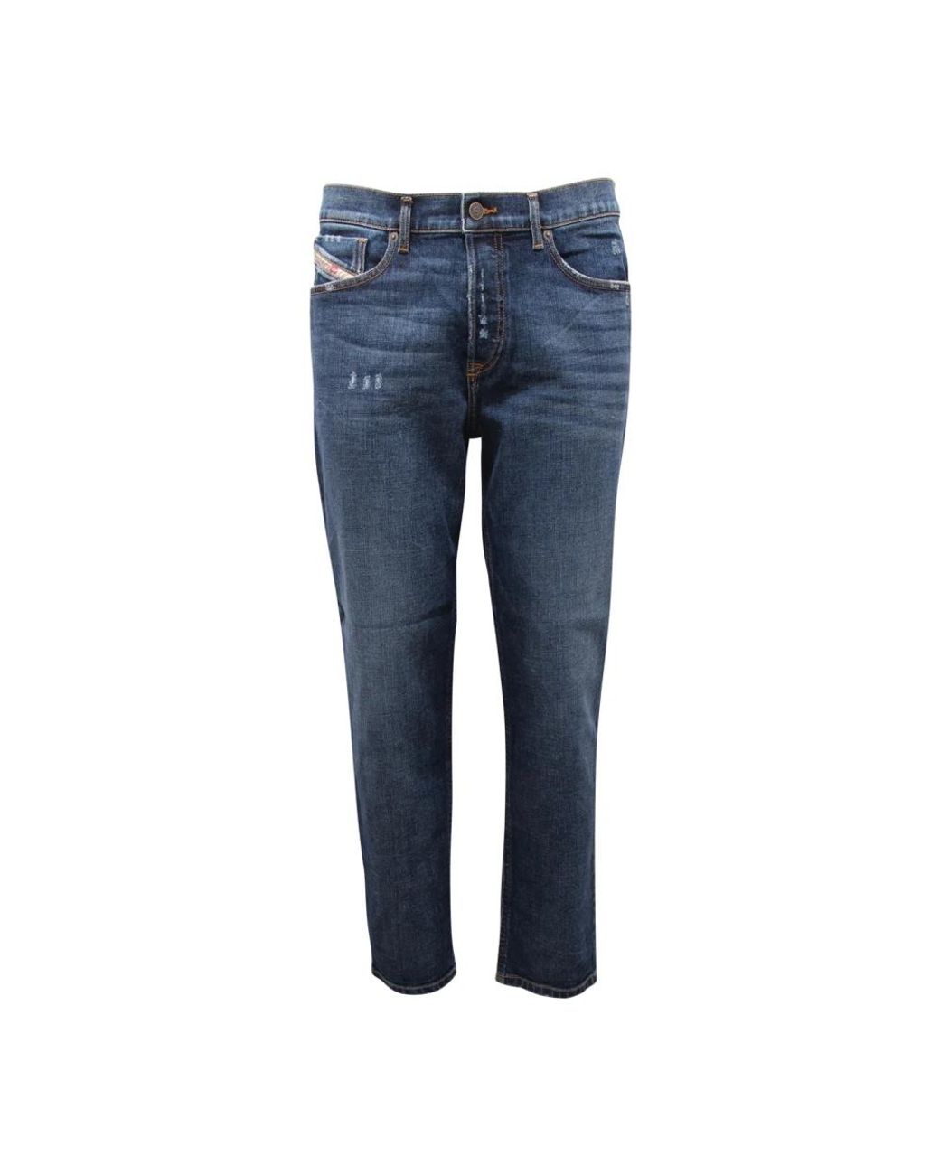 DIESEL Blue Slim Fit Jeans for men