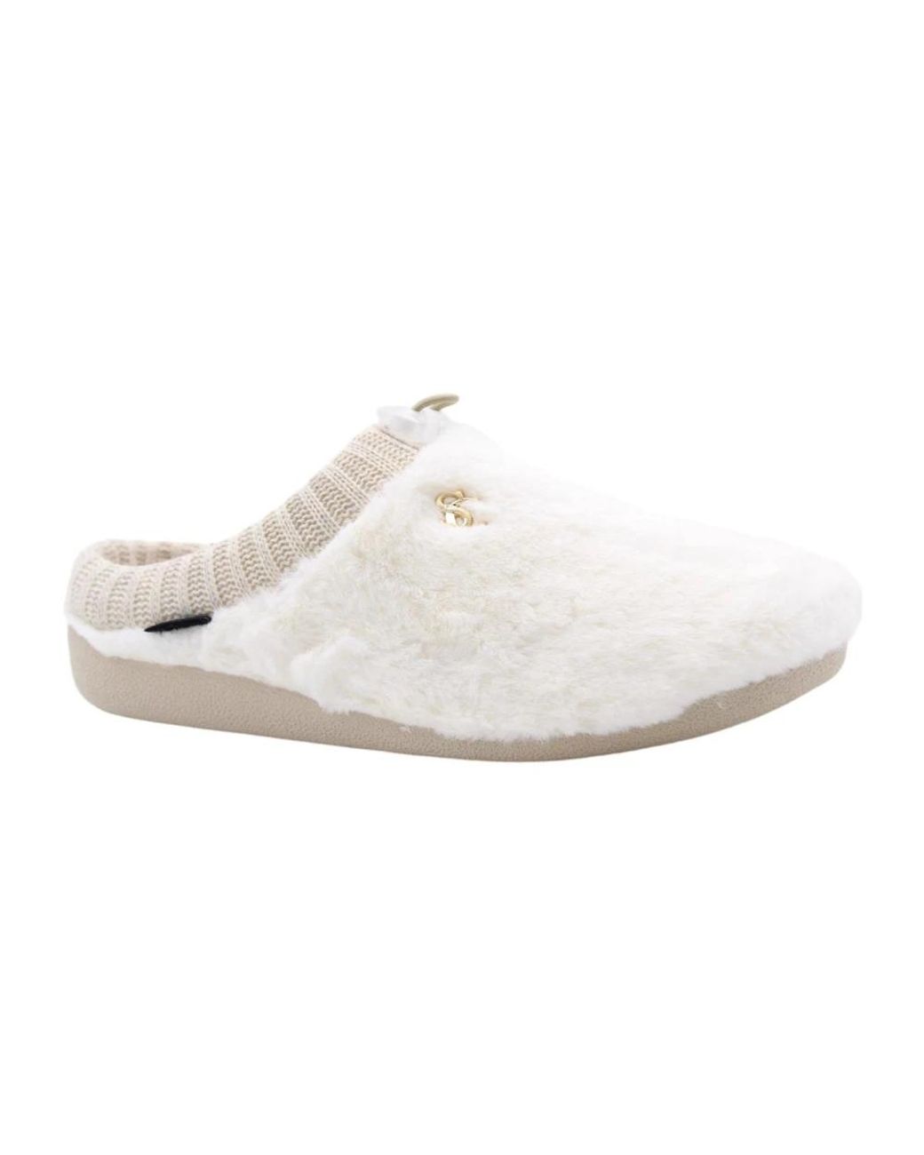 Scapa White Slippers