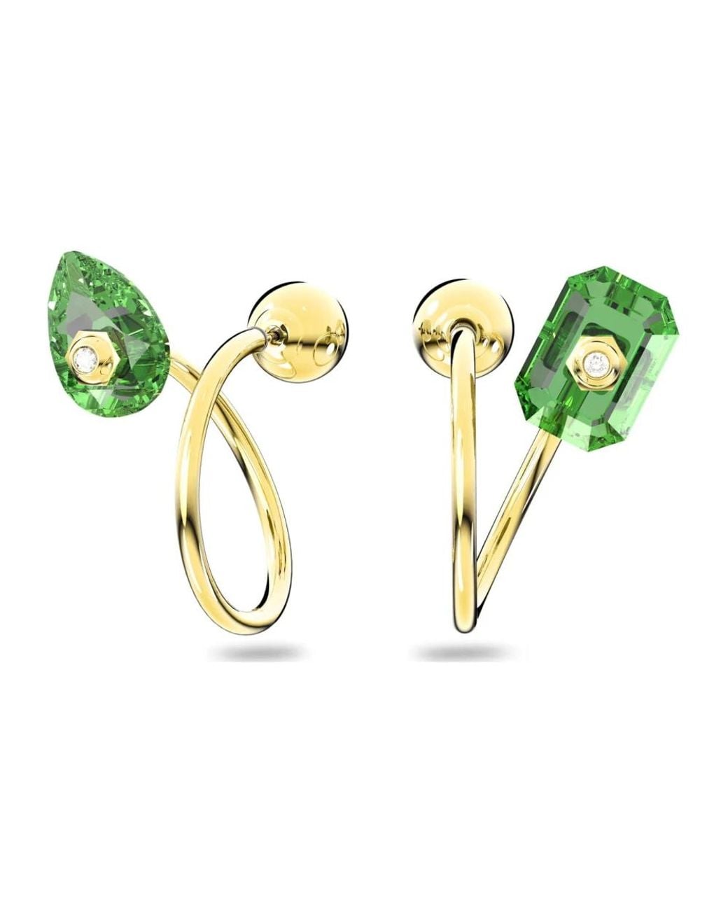 Swarovski Green Earrings