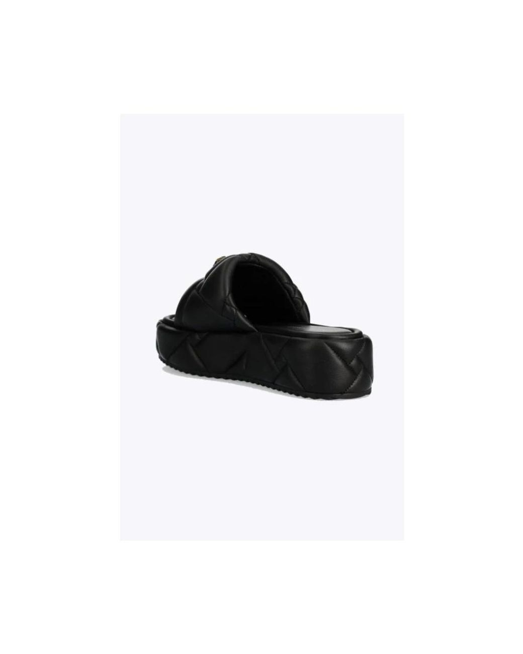 Kurt Geiger Black Sliders