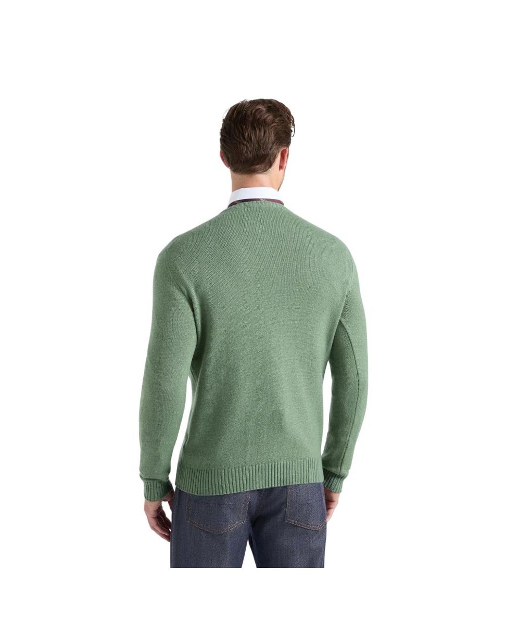Harmont & Blaine Green Round-Neck Knitwear for men
