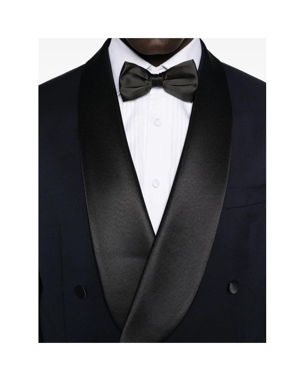 Luigi Bianchi Blue Double Breasted Suits for men