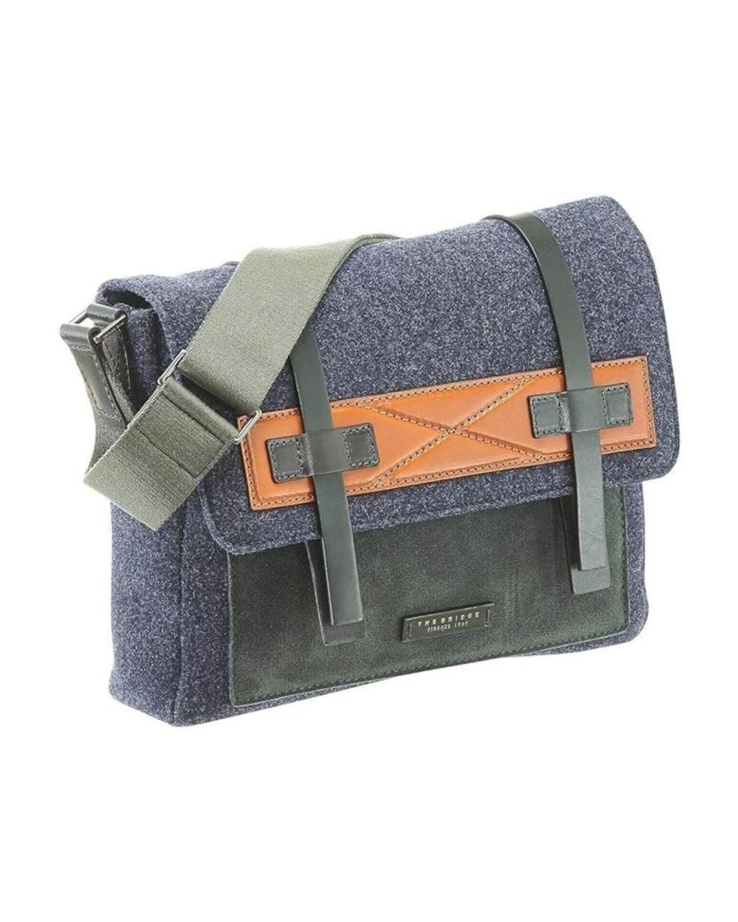 The Bridge Gray Cross Body Bags for men