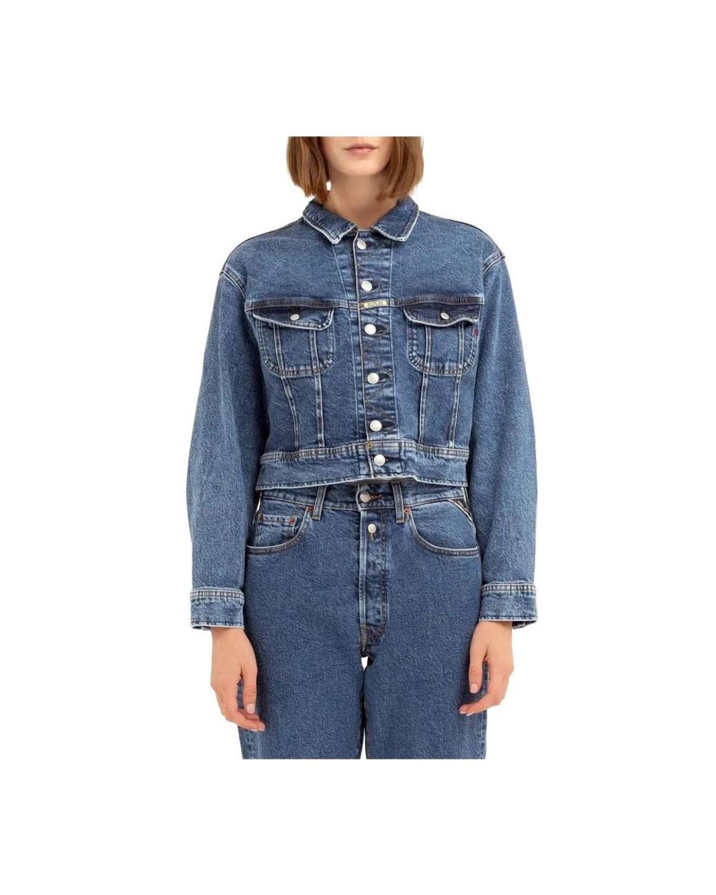 Replay Blue Denim Jackets