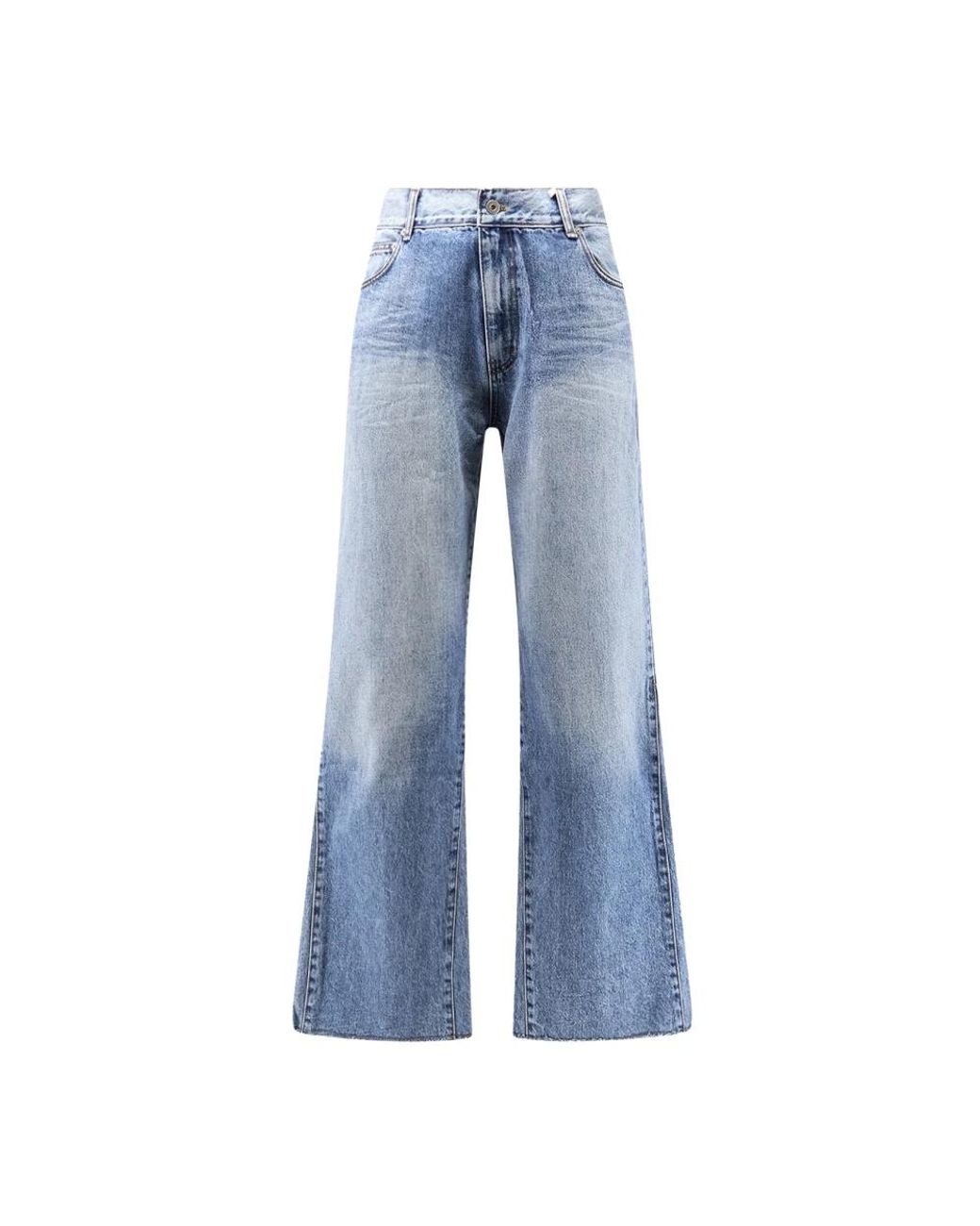 TONYWACK Blue Straight Fit Jeans for men