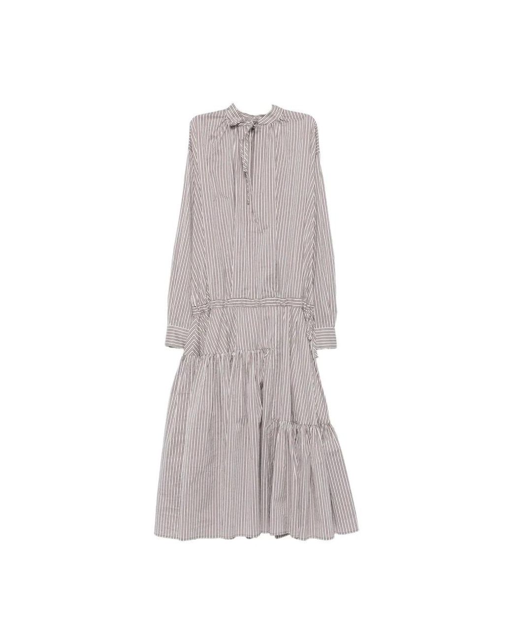 Dries Van Noten Midi Jurken in het Gray